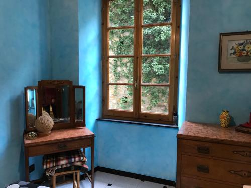TV a/nebo společenská místnost v ubytování La casa di Francy