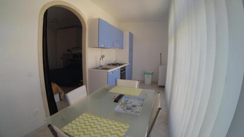 Kuchyň nebo kuchyňský kout v ubytování Athena b&b Castro