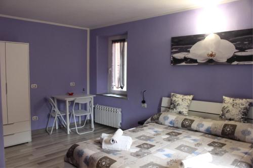 Кровать или кровати в номере Il Paesello
