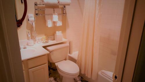 Kylpyhuone majoituspaikassa The Monterey Hotel