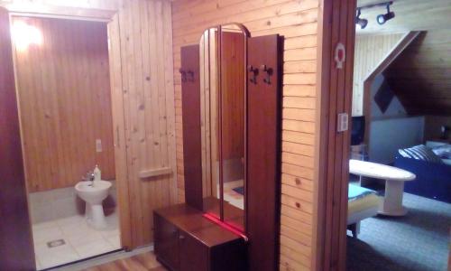 Koupelna v ubytování TURISTIČNA KMETIJA LIPNIK