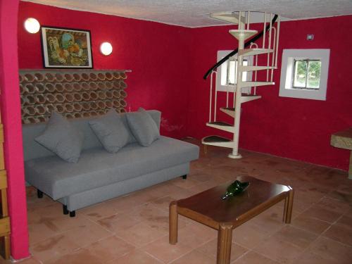 Posezení v ubytování Chalet Grazia