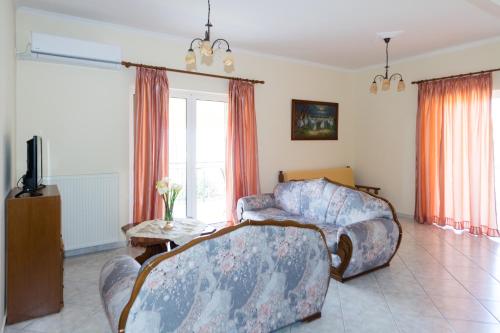 Posteľ alebo postele v izbe v ubytovaní Vithos Apartment