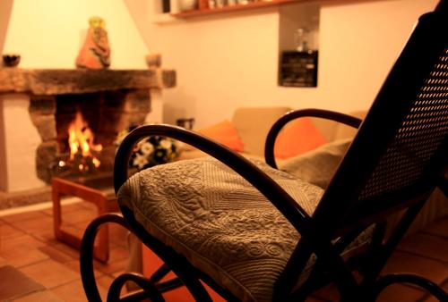 Posezení v ubytování Casa Tinasoria