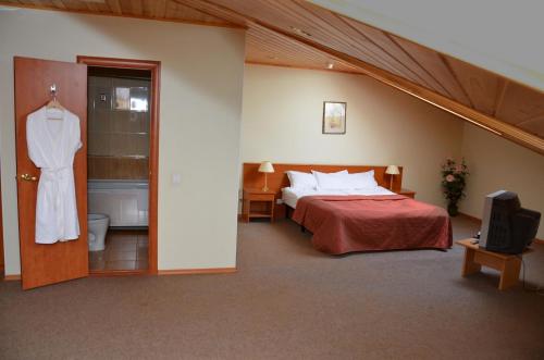 Posteľ alebo postele v izbe v ubytovaní AZIMUT Hotel Uglich