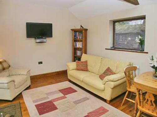 A seating area at South Stable Cottage 