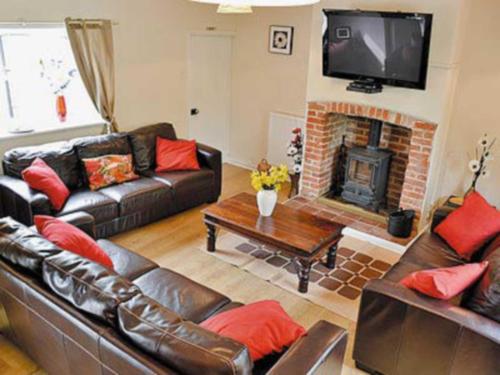 A seating area at Mole Cottage 