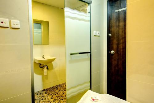 Koupelna v ubytování Nagaland Guesthouse
