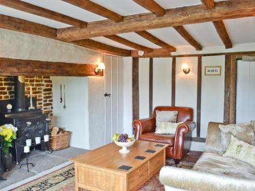 A seating area at Forge Cottage 