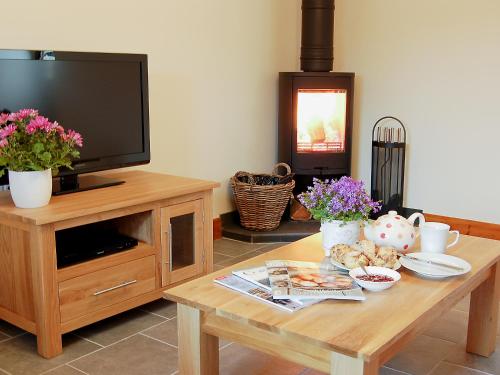 A television and/or entertainment center at The Bull Pen 