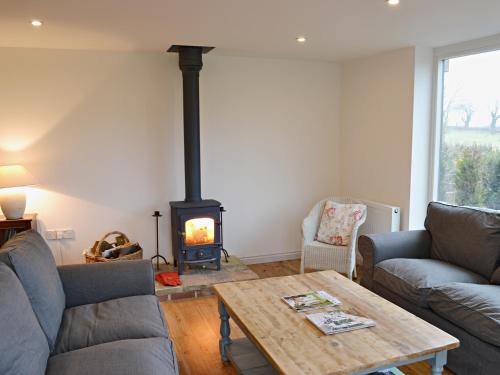 A seating area at Puddle Barn 