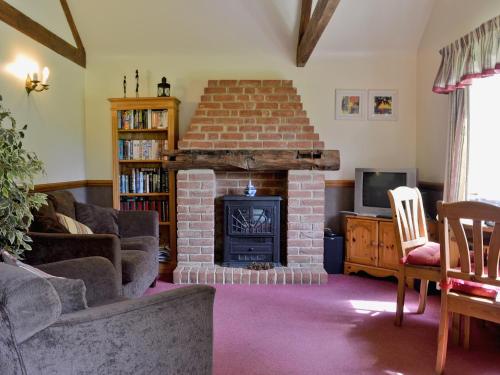 A seating area at Willow Lodge 