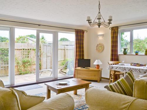 A seating area at Silverley 