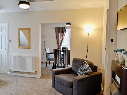 A seating area at Hunny 