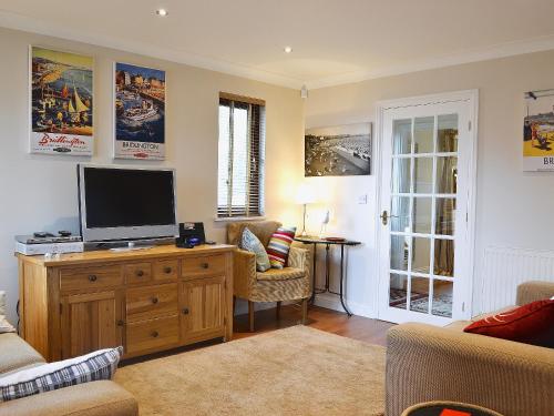 A television and/or entertainment center at The Lodge 