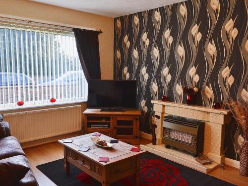 A television and/or entertainment center at Beachway 