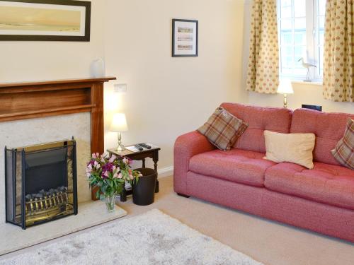 A seating area at Coastal View 