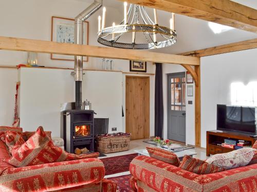 A seating area at Mount Pleasant Barn 