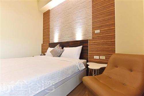 Postel nebo postele na pokoji v ubytování Sea Sky Love Homestay