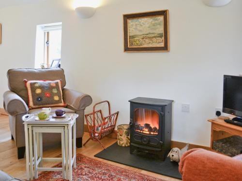 A television and/or entertainment center at The Granary 