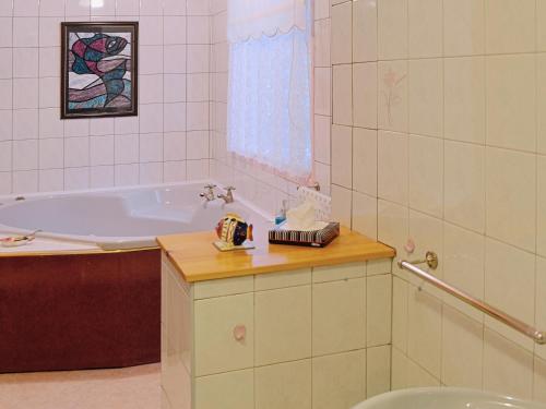 A bathroom at The Warren 