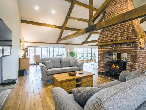 A seating area at Willow Barn 