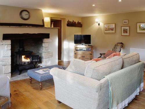 A seating area at Joiners Cottage 