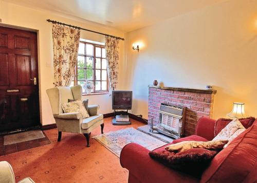 A seating area at Harland Cottage 