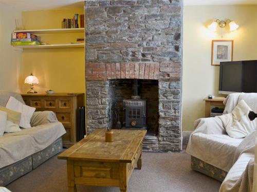 A seating area at Mariners Cottage 