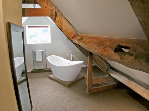 A bathroom at The Old Mill 