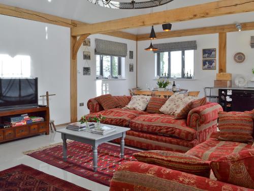 A seating area at Mount Pleasant Barn 