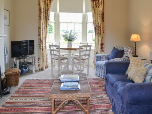 A seating area at Chapel Cottage 