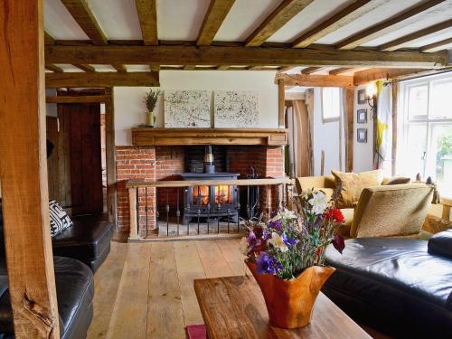 A seating area at Park Farmhouse 