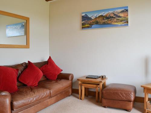 A seating area at Drovers Croft 