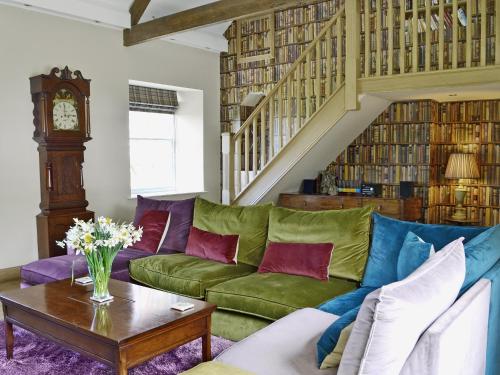 A seating area at Forge Cottage 