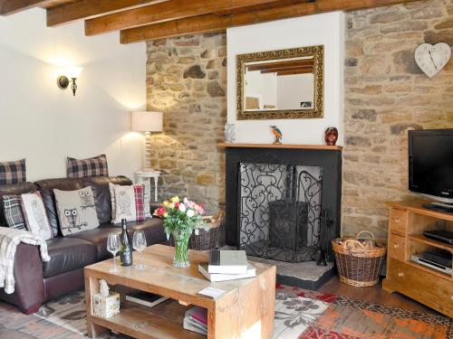 A seating area at Kingfisher Cottage 