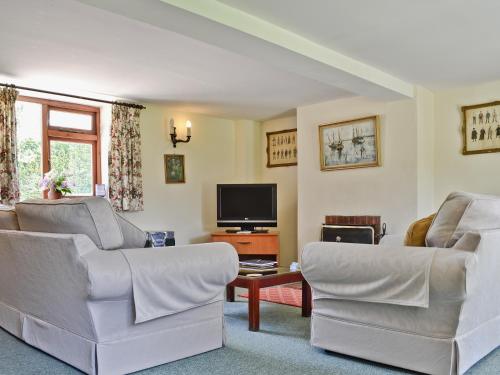 A seating area at Mulberry Cottage 