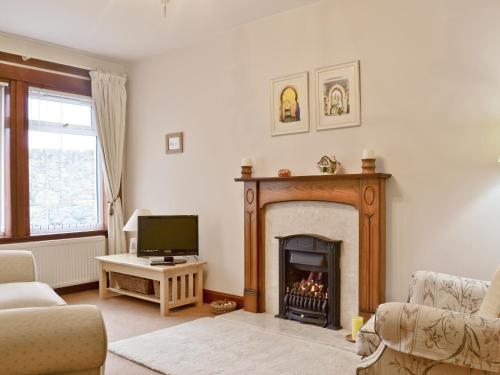 A seating area at The Squinty House 