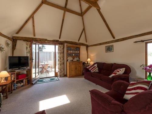 A seating area at Sycamore Barn 