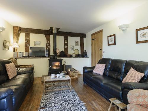 A seating area at Meadow Barn 