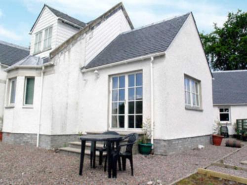 The building where the vacation home is located 