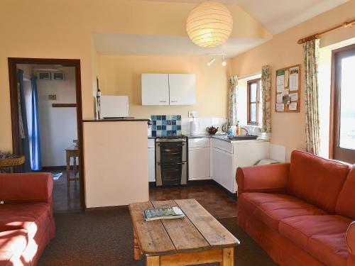 A seating area at No 2 Bay Tree Cottage 
