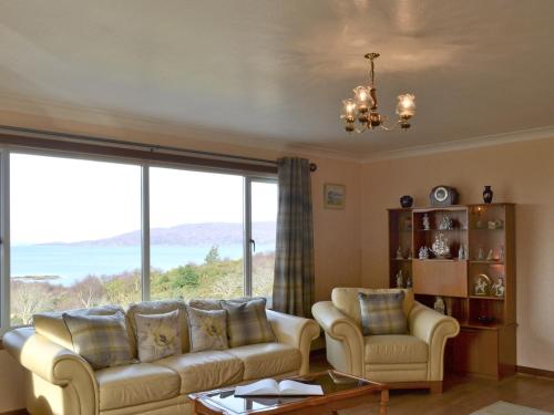 A seating area at Quiraing 
