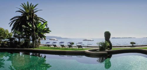 Swimming pool sa o malapit sa Hotel Monte Baldo e Villa Acquarone