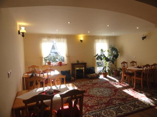 Reštaurácia alebo iné gastronomické zariadenie v ubytovaní Penzion Eka