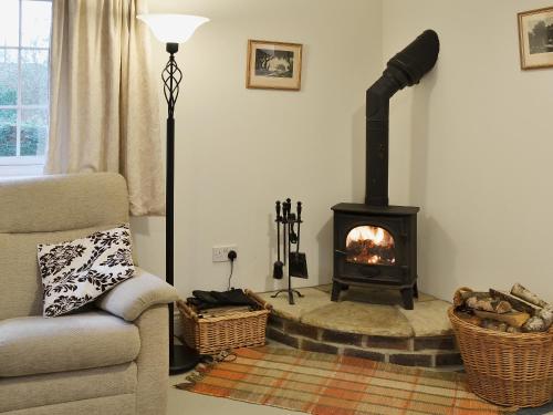 A seating area at The Old Library 