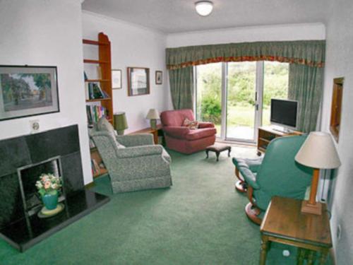 A seating area at Riverbank House 