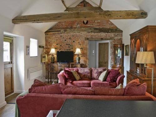 A seating area at Cow Shed 