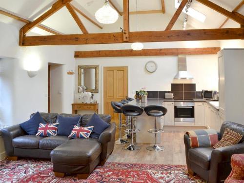 A seating area at The Barnhouse 