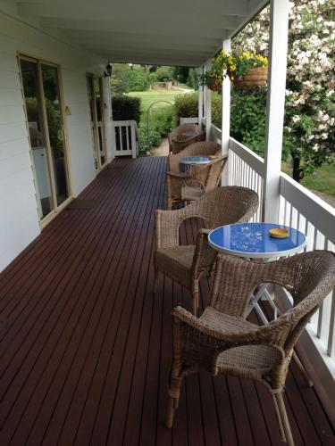 Μπαλκόνι ή βεράντα στο Yarra Glen Bed & Breakfast
